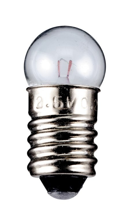 ŽARN.KROGLA E10 2,5V 0,3A