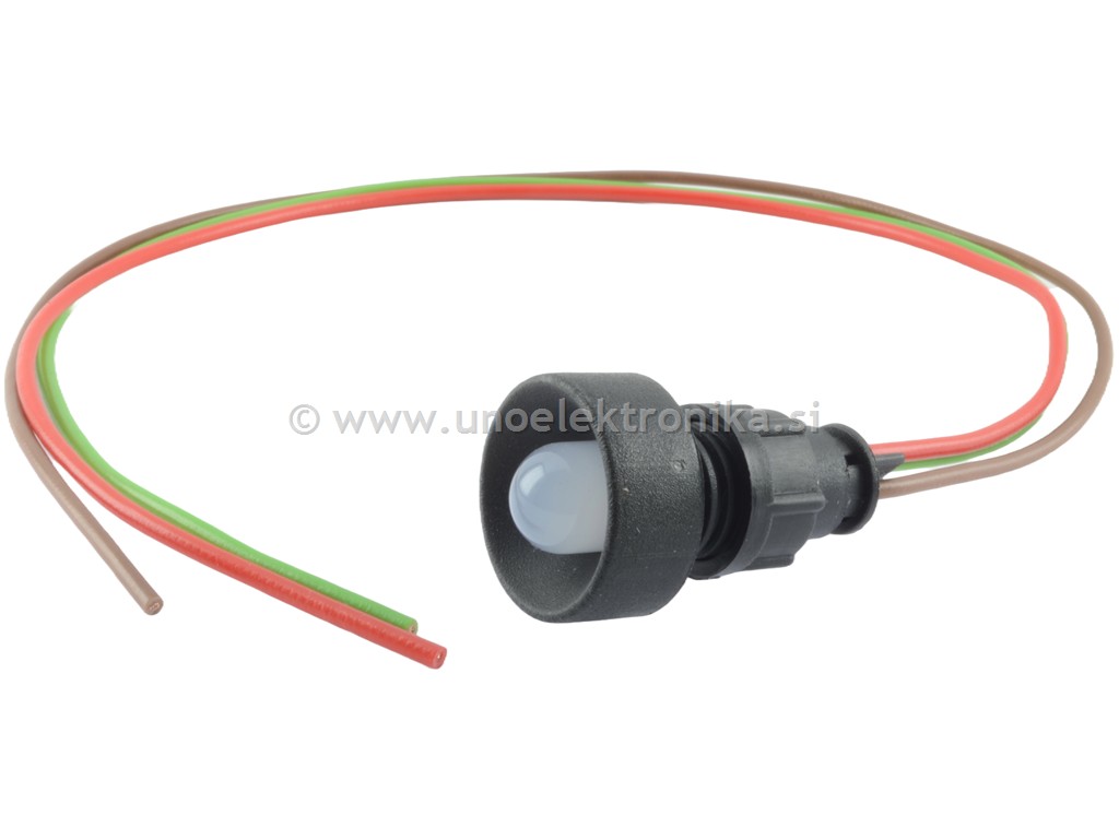 SIGNALNA LED LUČKA 12-24V DC/AC NA KABLU