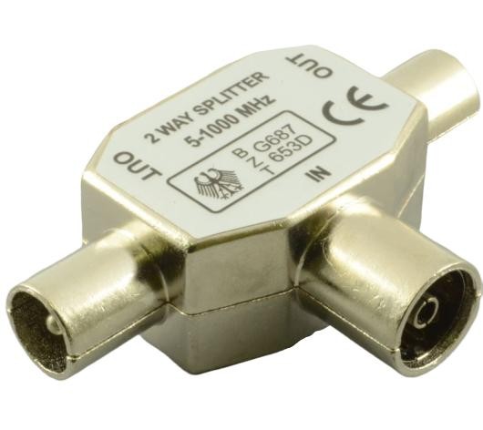 ANTENSKI DELILNIK 1 VHOD 2 IZHODA