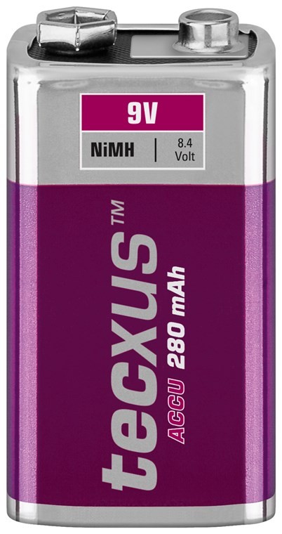 AKUM. Ni-Mh 6F22 9V 280mAh