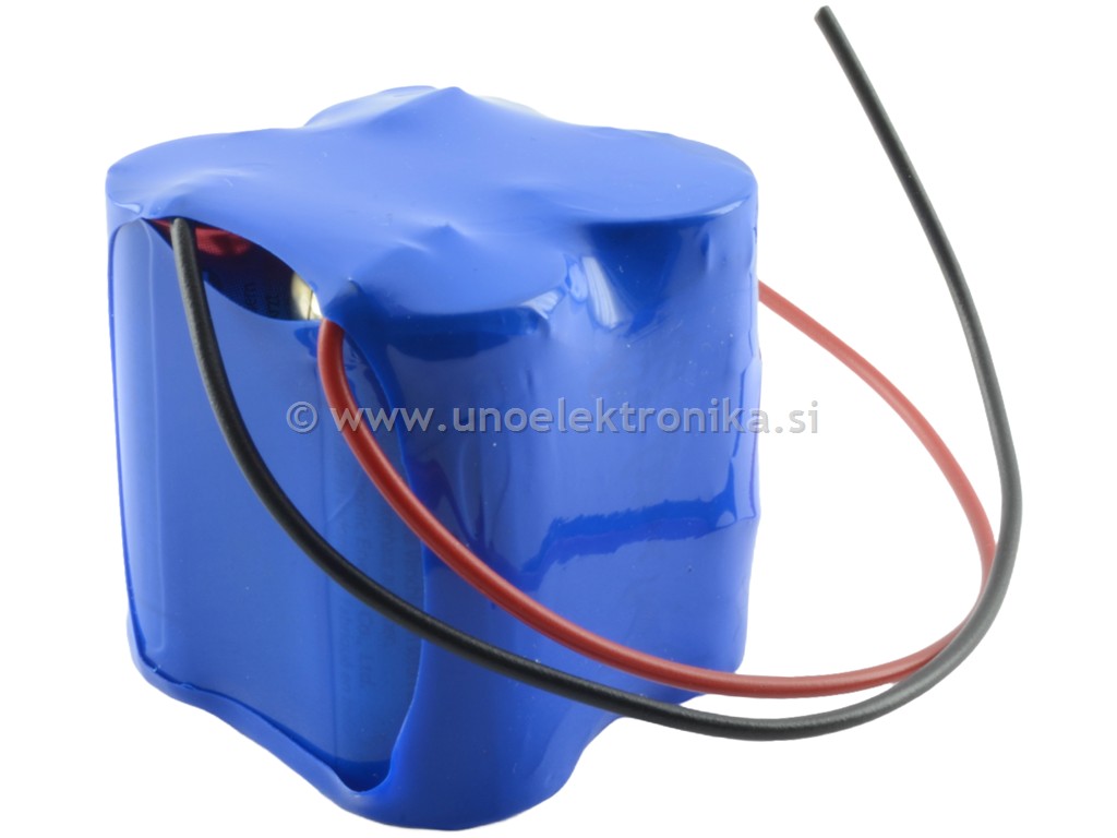 BATERIJA LITIJ 4x2/3A 6V Z VAROVALNIM