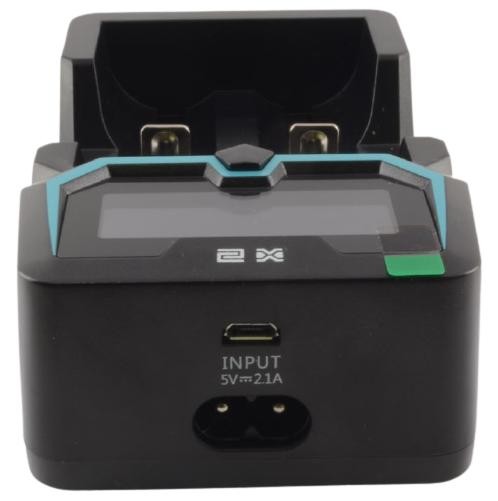 POLNILEC ZA 2x Li-Ion BATERIJE 18650