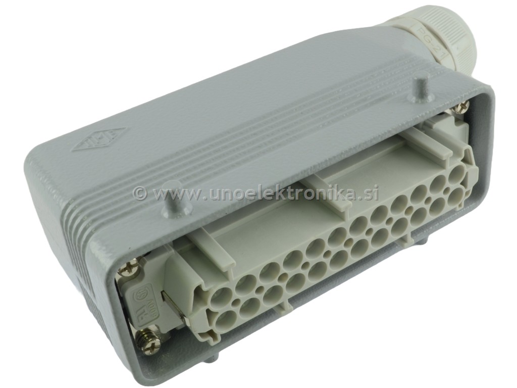 KONEKTOR ŽENSKI 24p.+PE ZA NA KABEL