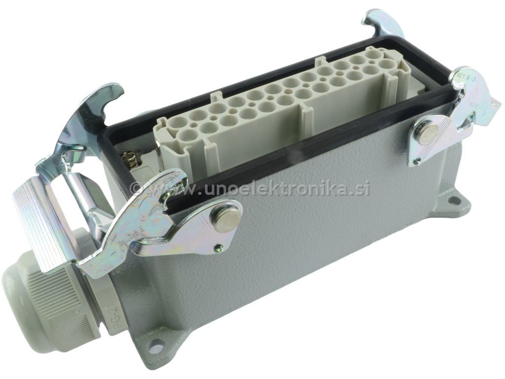 KONEKTOR ŽENSKI 24p.+PE NADOMETNI