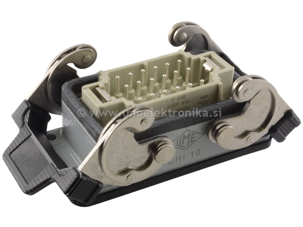 KONEKTOR MOŠKI 18p.+PE ZA NA PANEL