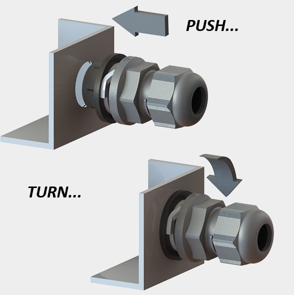 UVODNICA M16 SNAP-IN