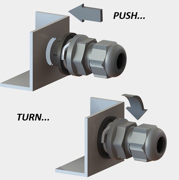 UVODNICA M20 SNAP-IN