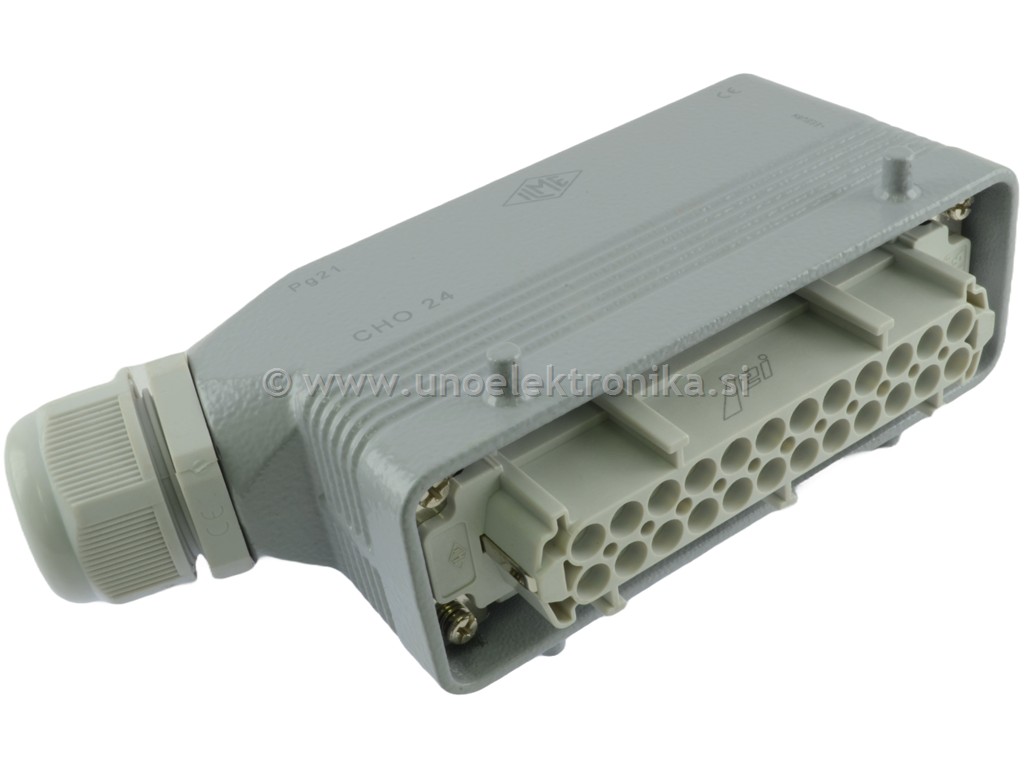 KONEKTOR ŽENSKI 24p.+PE ZA NA KABEL