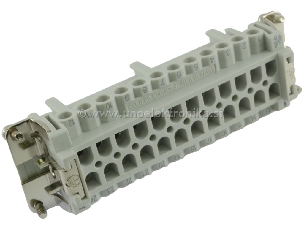 KONEKTOR ŽENSKI 24p.+PE ZA NA KABEL