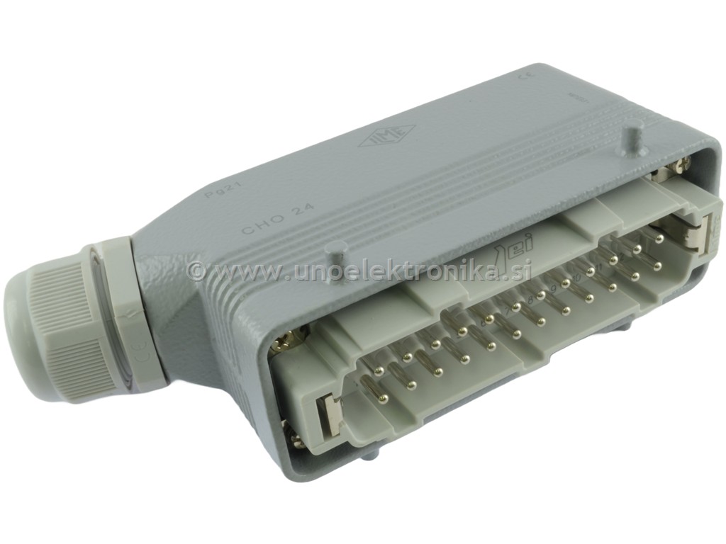 KONEKTOR MOŠKI 24p.+PE ZA NA KABEL