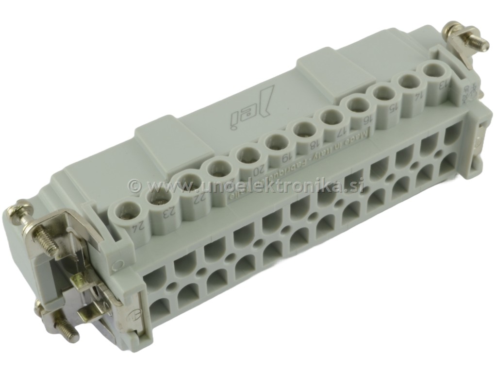 KONEKTOR MOŠKI 24p.+PE ZA NA KABEL