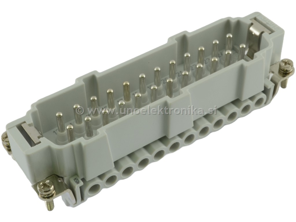 KONEKTOR MOŠKI 24p.+PE NADOMETNI