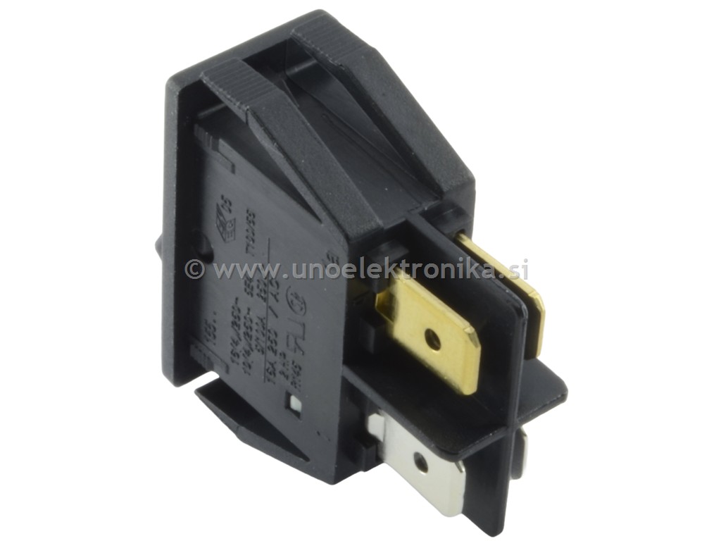 STIKALO 1 POLNO 16A 250VAC RDEČE