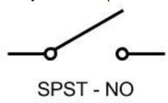 STIKALO 1 POLNO 16A 250VAC RDEČE
