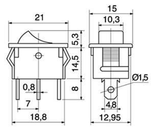 TIPKA 1 POLNA 3 POZICIJE I-0-II