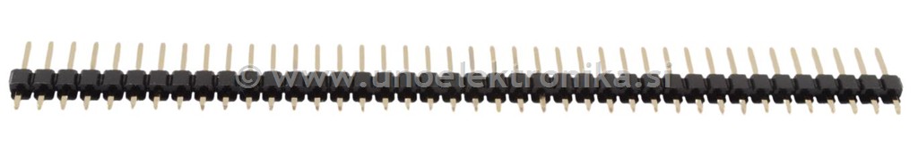 STRIP MOŠKI 1x40 PINOV V LINIJI #2,54mm
