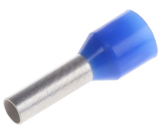 VOTLICA IZOLIRANA 0,25mm2 L=8mm MODRA