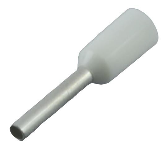 VOTLICA IZOLIRANA 0,75mm2 L=8mm BELA