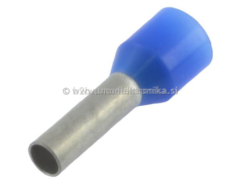 VOTLICA IZOLIRANA 2,5mm2 L=8mm MODRA