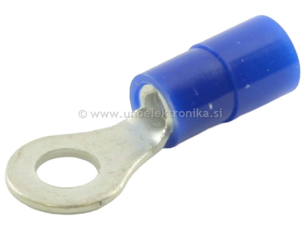 ČEVLJIČEK OČESNI 4,3mm MODER ŠIROK