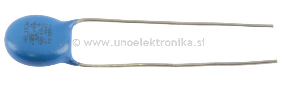 KONDENZATOR KERAMIČNI Y2 3,3nF 250VAC