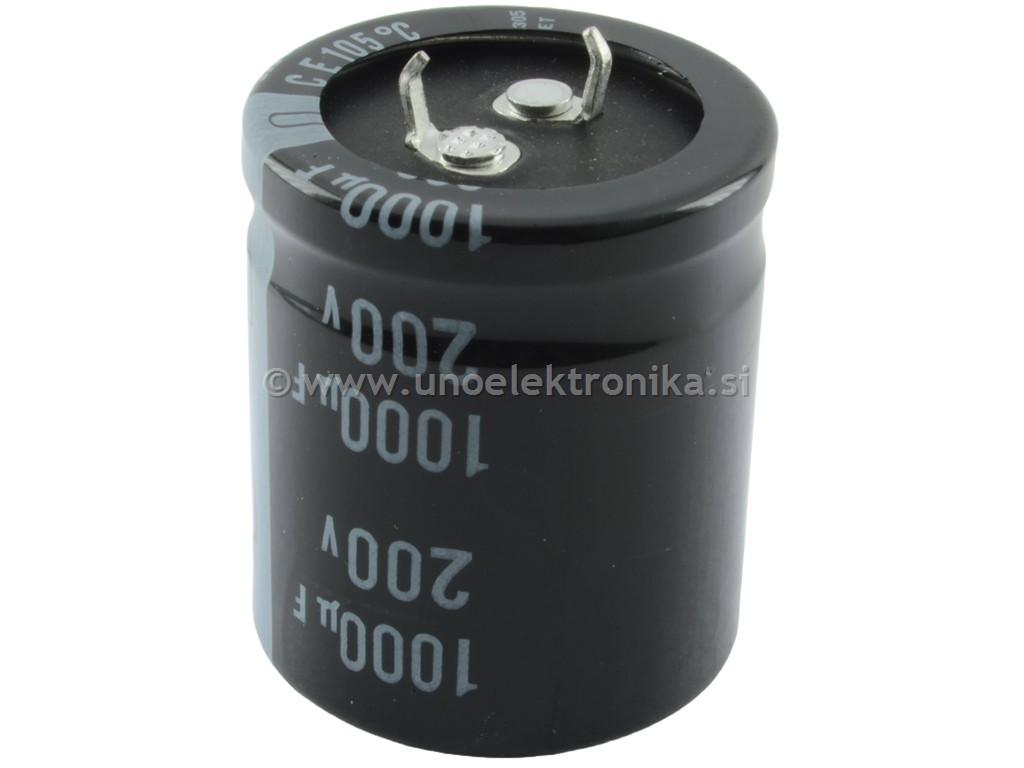 ELKO 1000uF 200VL fi 30x35mm