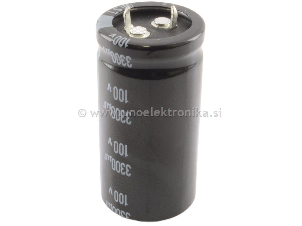 ELKO 3300uF 100VL fi 25x50mm
