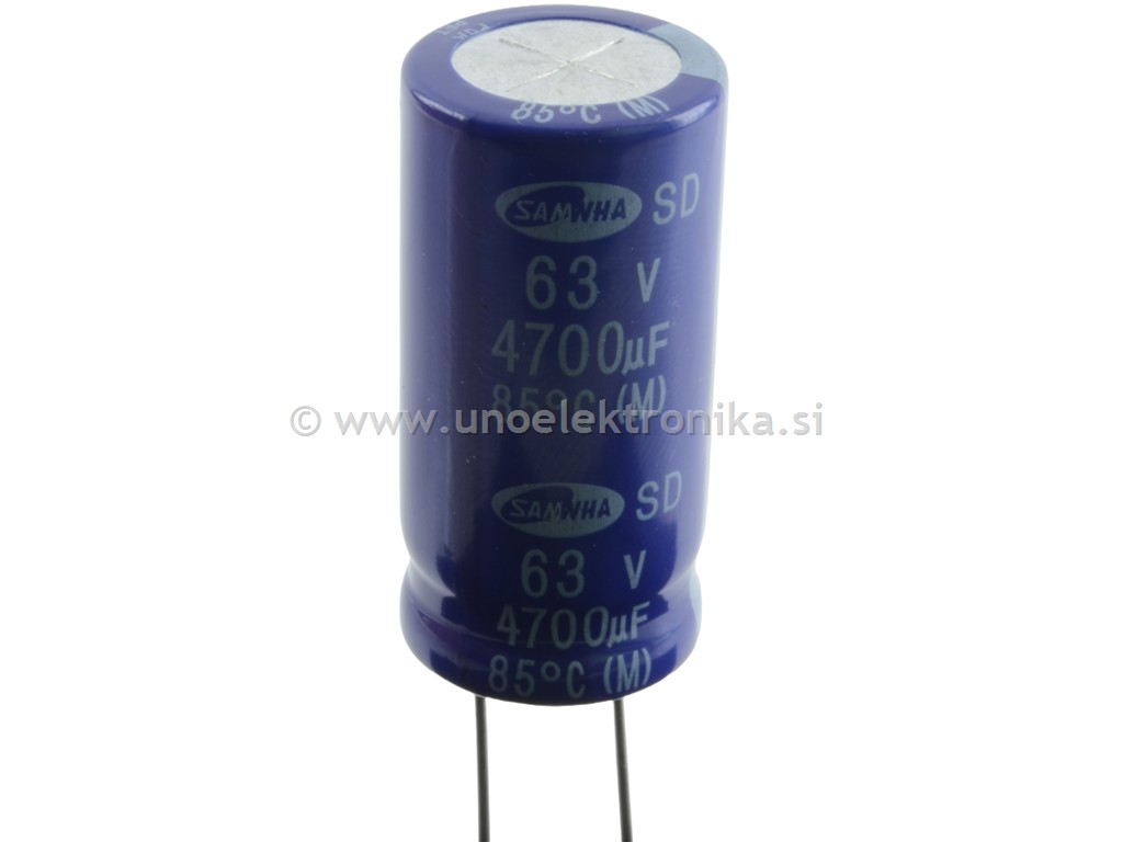 ELKO 4700uF 63VL fi 22x45mm