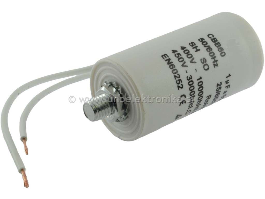 KONDENZATOR DELOVNI 1uF 450VAC