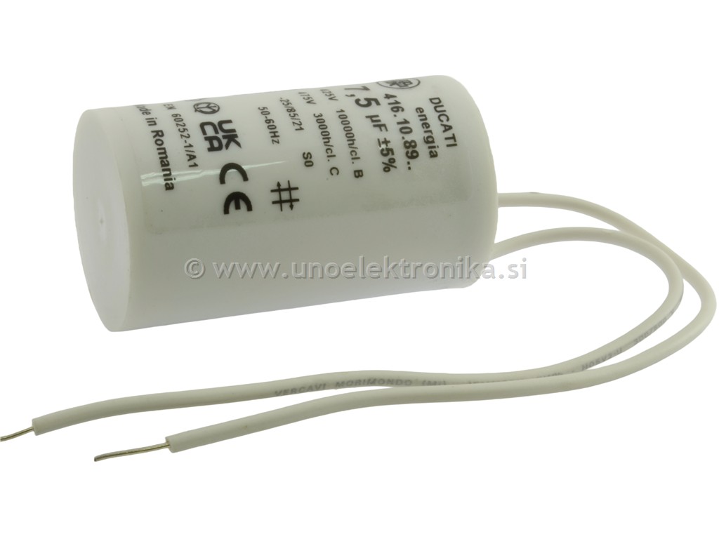 KONDENZATOR DELOVNI 7,5uF 475VAC