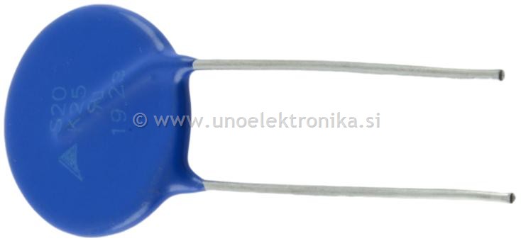 VARISTOR 25VAC 31VDC fI 22mm S20K25