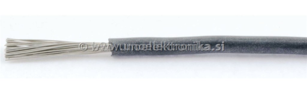 VODNIK SILIKONSKI POKOSITRAN 1,5mm2