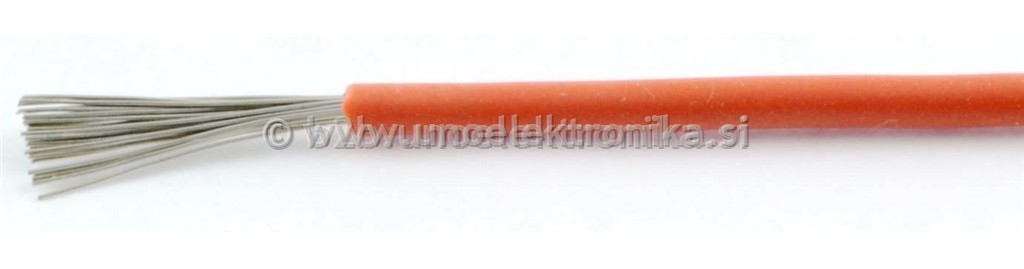 VODNIK SILIKONSKI POKOSITRAN 2,5mm2