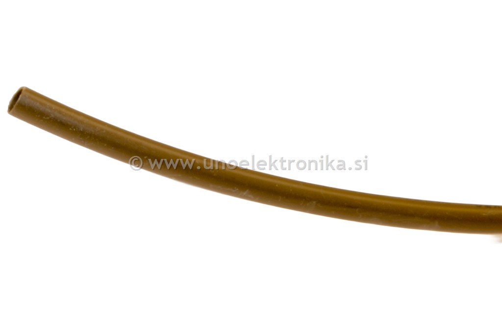 TERMOSKRČNA CEV fi 3,2/1,6mm RJAVA 1/8"