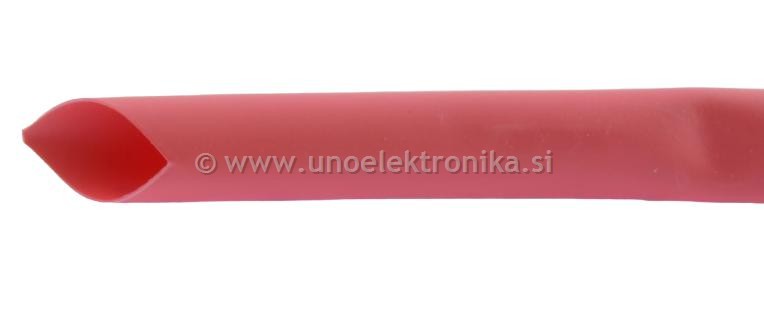 TERMOSKRČNA CEV fi 9,5/4.7mm RDEČA
