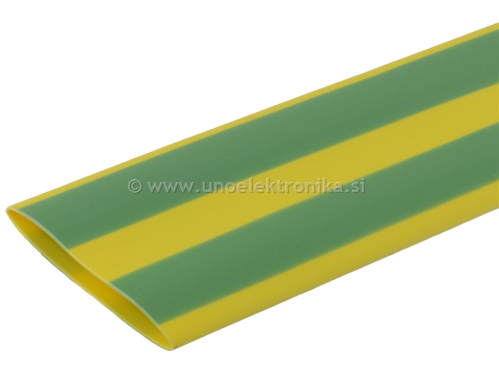 TERMOSKRČNA CEV fi 19,1/9,5mm RUMENO/ZEL