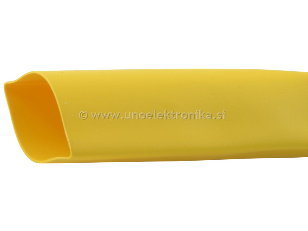 TERMOSKRČNA CEV fi 25.4/12,7mm RUMENA