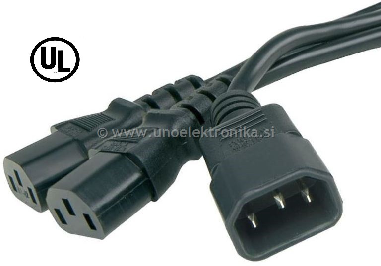 NAPAJALNO-RAZDELILNI KABEL, VTIKAČ EURO