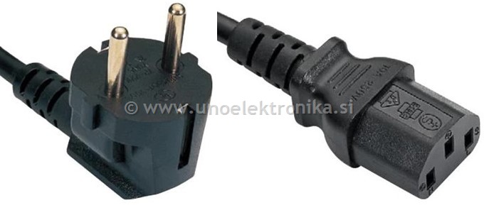KABEL NAPAJALNI VTIKAČ KS C 8305 KOREA