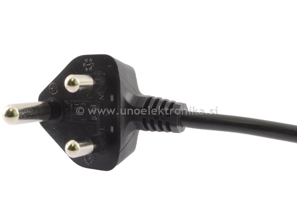 KABEL NAPAJALNI VTIKAČ JUŽNA AFRIKA NA