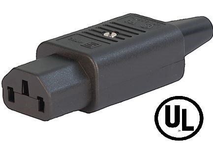 VTIČNICA 3 POLNA EURO C13 10A 250V UL