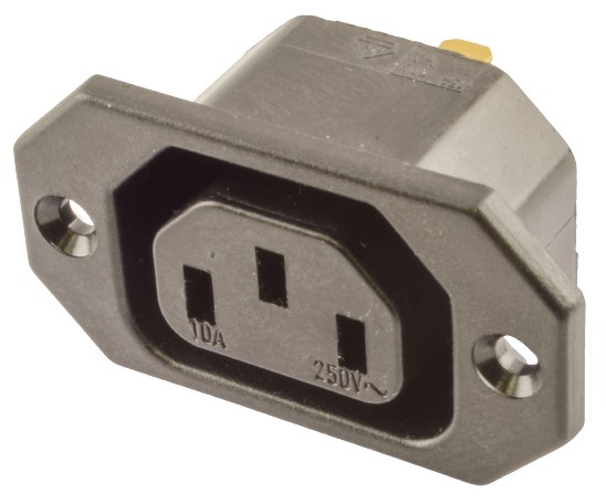 VTIČNICA 3 POLNA EURO ZA PANEL 10A 250V