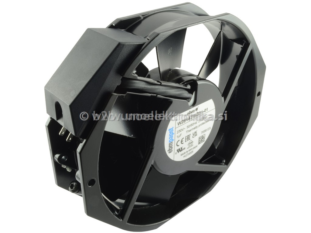 VENTILATOR 230VAC 172x150x38mm 27W