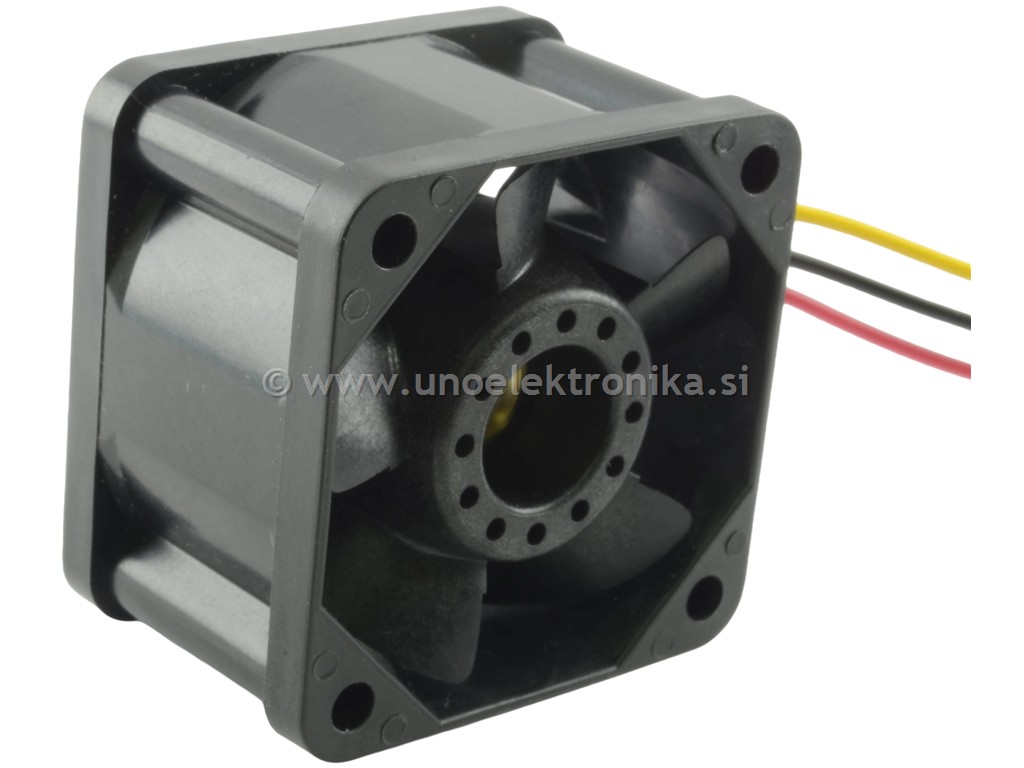 VENTILATOR 24VDC 40x40x28mm Z LEŽAJI