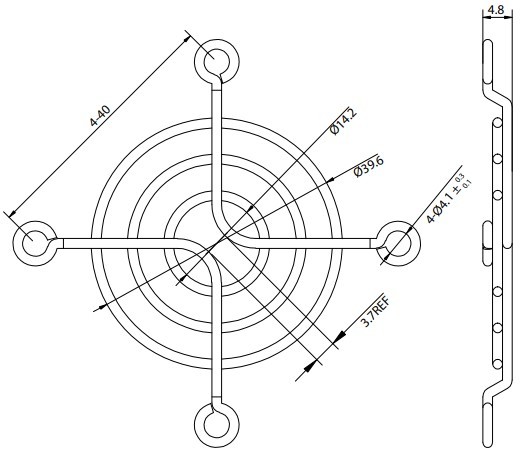ZAŠČITNA MREŽICA ZA VENTILATOR