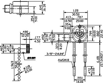 STIKALO POTEZNO VGRADNO Z VRVICO L=10cm