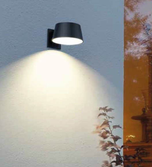 SOLARNA STENSKA LED SVETILKA 3000K IP54