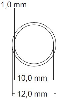 SPIRALA fi 15mm BELA 990011