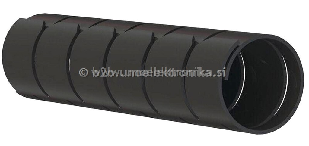 SPIRALA NA ZADRGO fi 20mm ČRNA