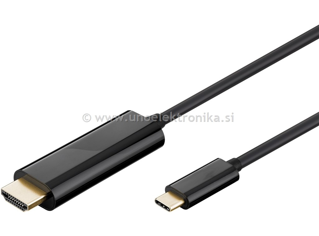 KABEL HDMI - USB C L=1,8m